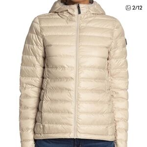 Lole Emeline Women's Beige/Cream Packable Puffer Jacket XS